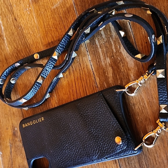 Bandolier Black and Gold iPhone Case, strap not included - Picture 4 of 4